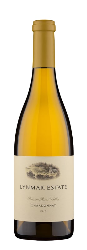 Lynmar Winery Russian River Chardonnay 2017 Front Bottle Shot
