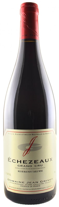 Domaine Jean Grivot Echezeaux Grand Cru 2015 Front Bottle Shot