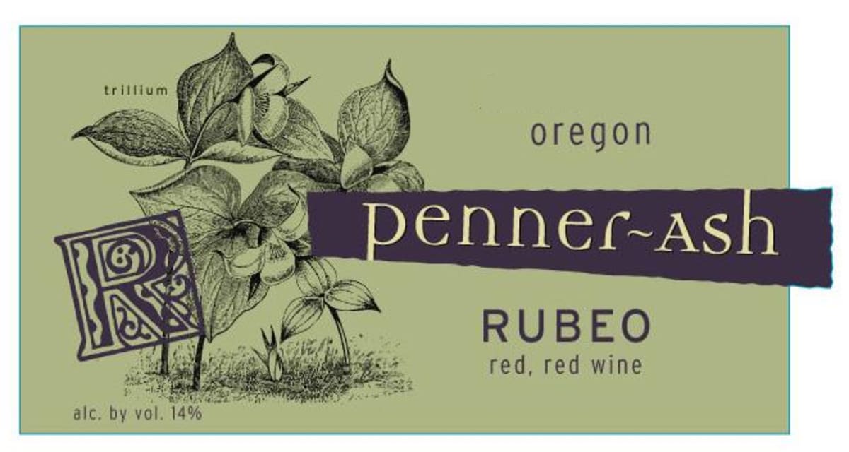 Penner-Ash Rubeo 2004 Front Label