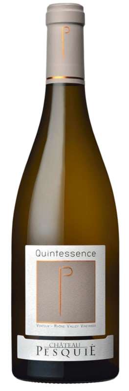 Chateau Pesquie Quintessence Blanc 2019 Front Bottle Shot