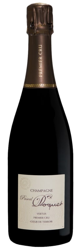 Pascal Doquet Vertus Coeur de Terroir Brut Premier Cru 2009 Front Bottle Shot