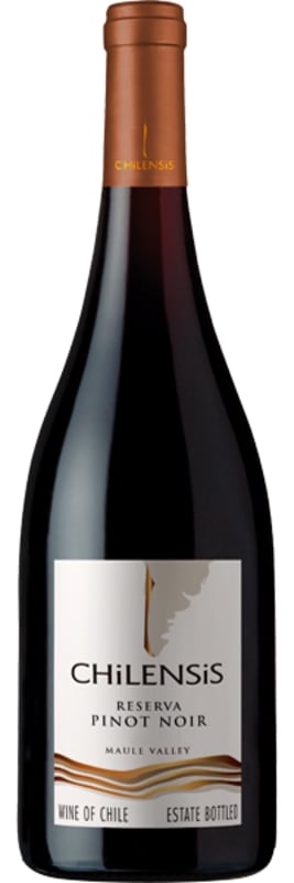 Chilensis Reserva Pinot Noir 2018 Front Bottle Shot