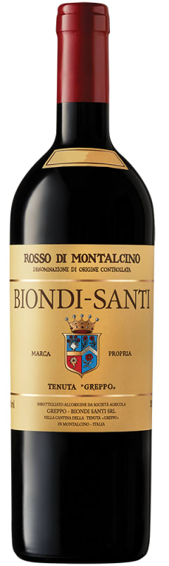 Biondi-Santi Rosso di Montalcino 2021 Front Bottle Shot