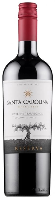 Santa Carolina Reserva Cabernet Sauvignon 2016 Front Bottle Shot