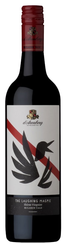 d'Arenberg The Laughing Magpie Shiraz-Viognier 2016 Front Bottle Shot