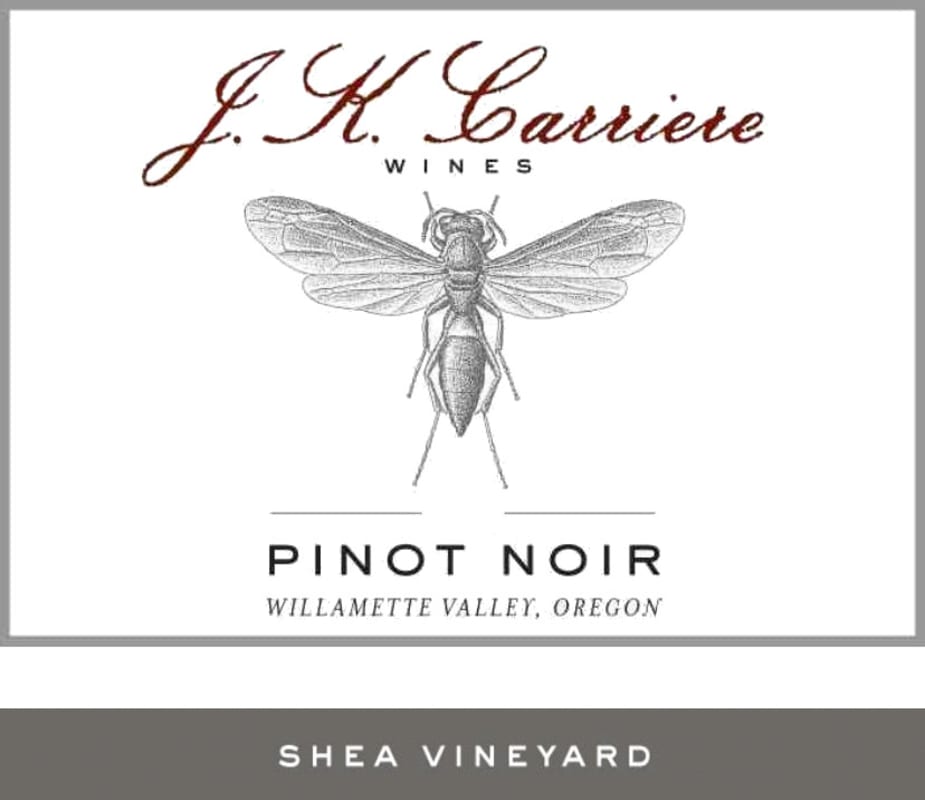 J.K. Carriere Shea Vineyard Pinot Noir 2014 Front Label