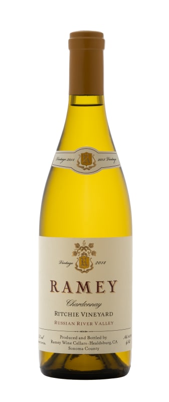Ramey Ritchie Vineyard Chardonnay 2018 Front Bottle Shot