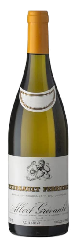 Albert Grivault Meursault Perrieres Premier Cru 2023 Front Bottle Shot