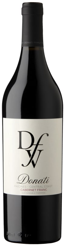 Donati Family Vineyards Cabernet Franc 2017 Front Bottle Shot