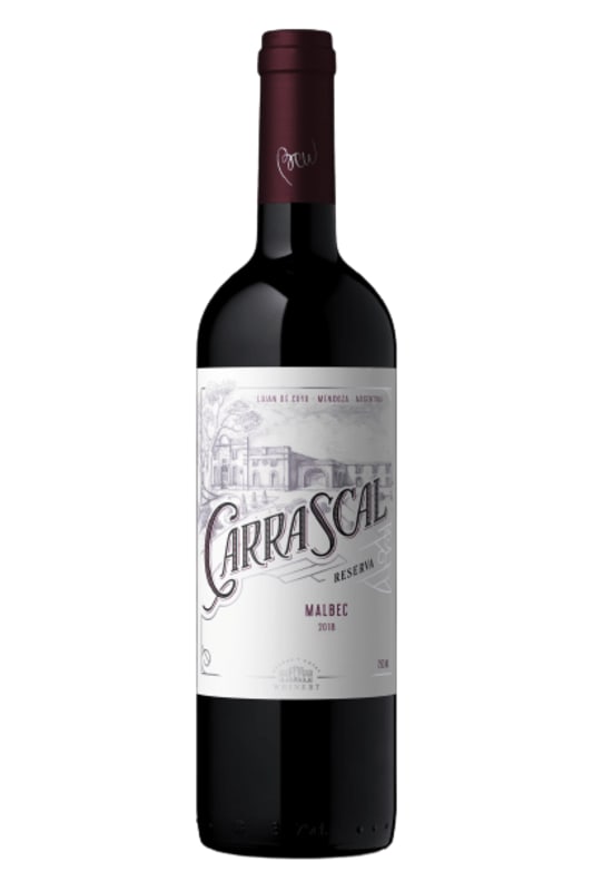 Weinert Carrascal Malbec 2018 Front Bottle Shot