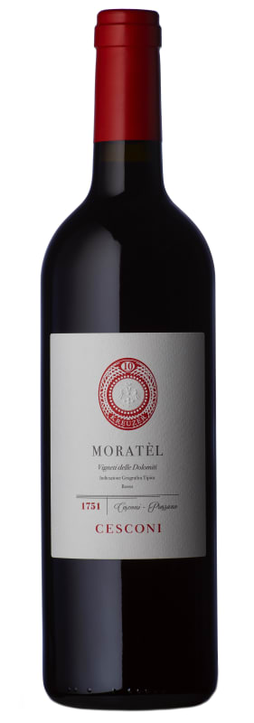 Cesconi Moratel 2018 Front Bottle Shot