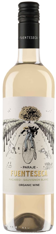 Fuenteseca Organic Macabeo-Sauvignon Blanc 2021 Front Bottle Shot
