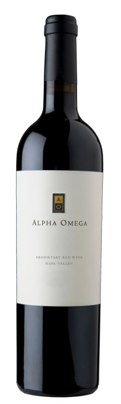 Alpha Omega Proprietary Red 2013 Front Bottle Shot