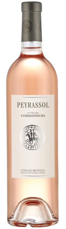 Peyrassol Les Commandeurs Rose 2022 Front Bottle Shot