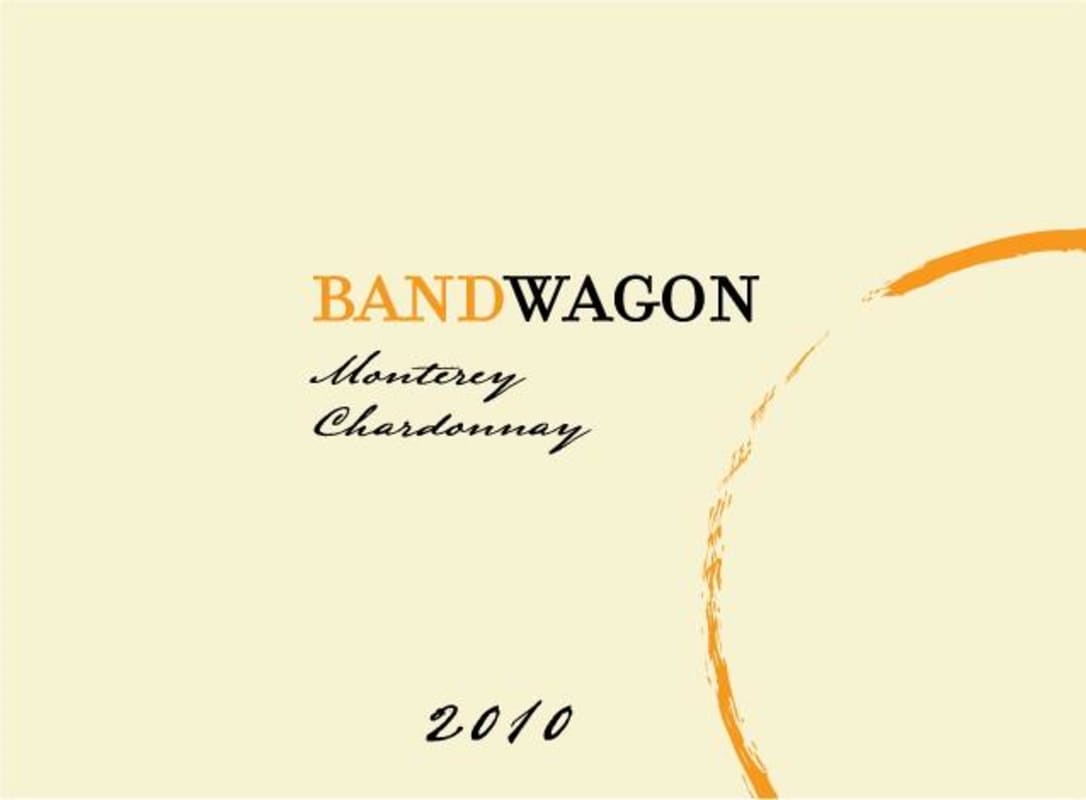 BNA Wine Group Bandwagon Chardonnay 2010 Front Label