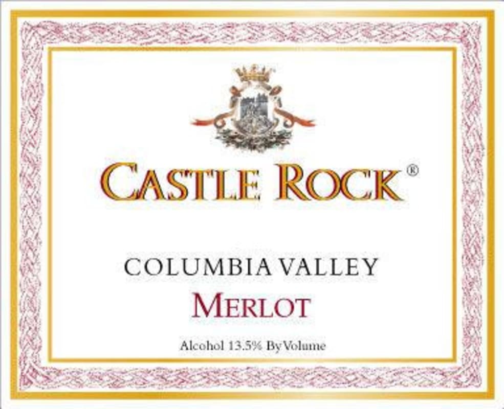 Castle Rock Columbia Valley Merlot 2005 Front Label