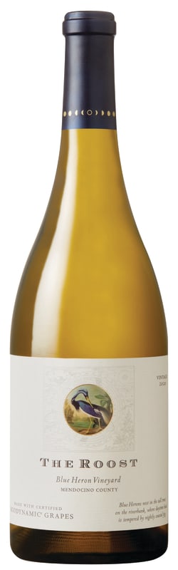 Bonterra The Roost Biodynamic Single Vineyard Chardonnay 2020 Front Bottle Shot