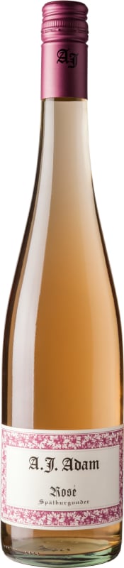 A.J. Adam Mosel Spatburgunder Rose 2022 Front Bottle Shot