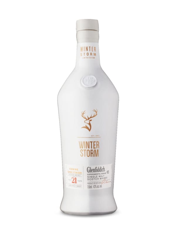 Glenfiddich 21 Year Winter Storm Single Malt Scotch Whisky Front Bottle Shot