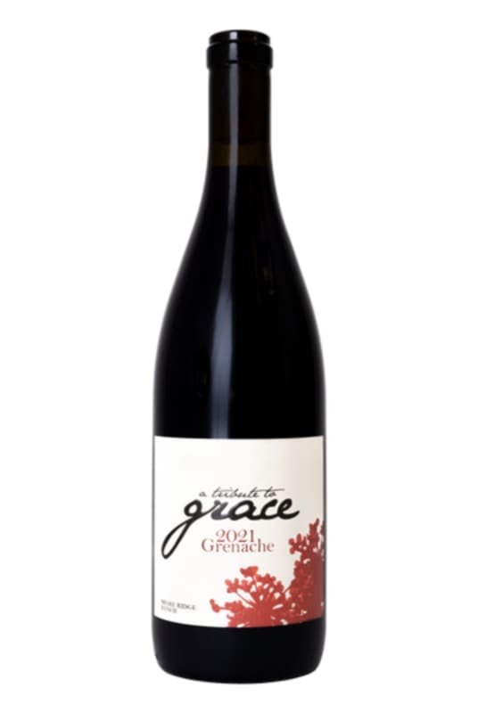A Tribute to Grace Shake Ridge Ranch Vineyard Grenache 2021 Front Bottle Shot