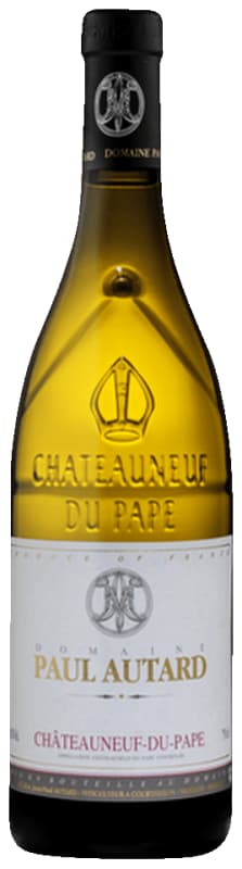 Domaine Paul Autard Chateauneuf-du-Pape Blanc 2019 Front Bottle Shot