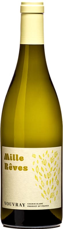Mille Reves Vouvray 2019 Front Bottle Shot