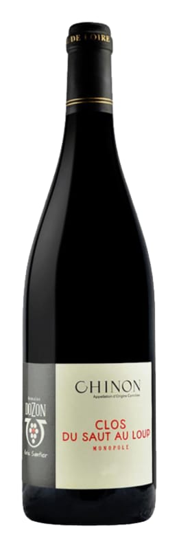 Domaine Dozon Chinon Clos du Saut au Loup 2020 Front Bottle Shot
