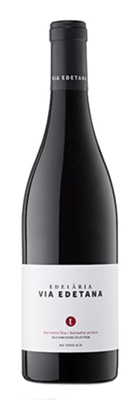 Bodegas Edetaria Via Edetana Negra 2022 Front Bottle Shot