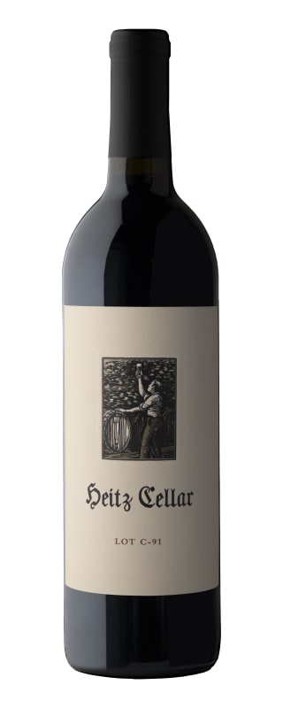 Heitz Cellar Lot C-91 Cabernet Sauvignon 2018 Front Bottle Shot
