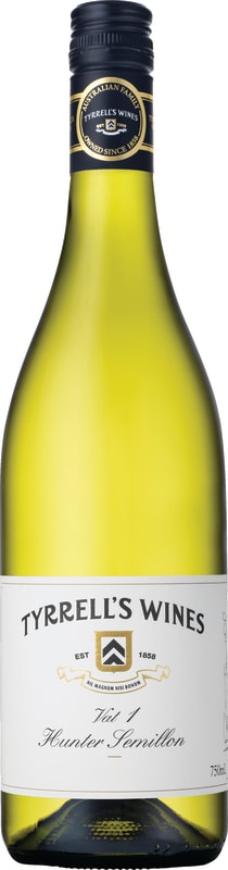 Tyrrell's Vat 1 Semillon 2007 Front Bottle Shot