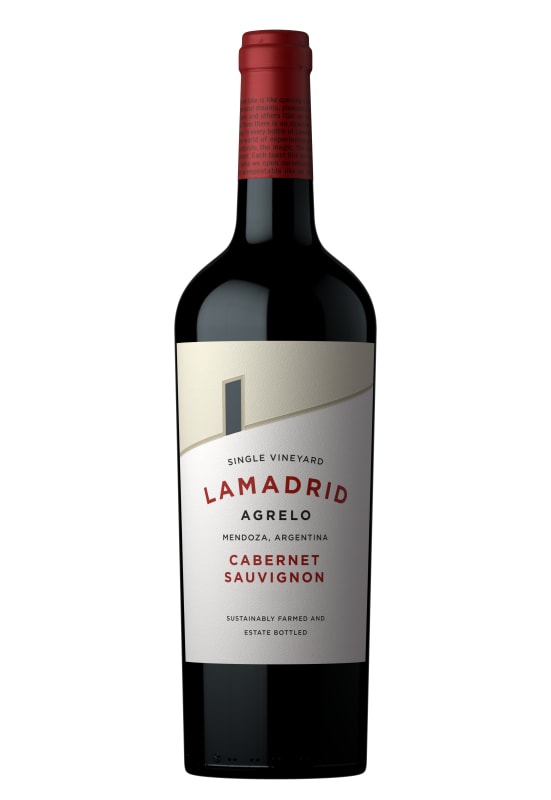 Lamadrid Single Vineyard Cabernet Sauvignon 2020 Front Bottle Shot