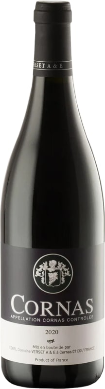 A & E Verset Cornas 2020 Front Bottle Shot