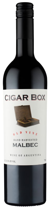 Cigar Box Old Vine Malbec 2017 Front Bottle Shot