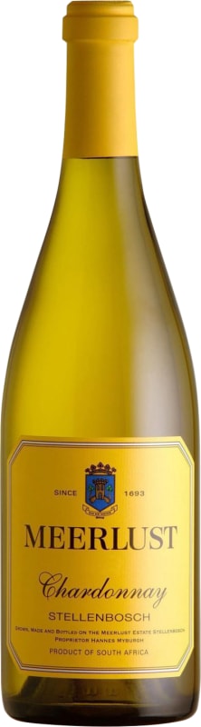 Meerlust Chardonnay 2023 Front Bottle Shot