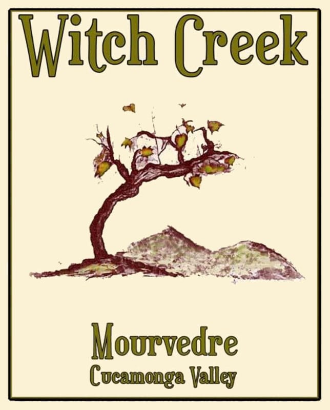 Witch Creek Winery Mourvedre 2013 Front Label
