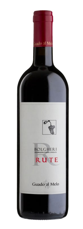 Guado al Melo Bolgheri Rute 2020 Front Bottle Shot