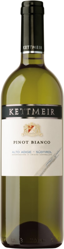 Kettmeir Pinot Bianco 2015 Front Bottle Shot