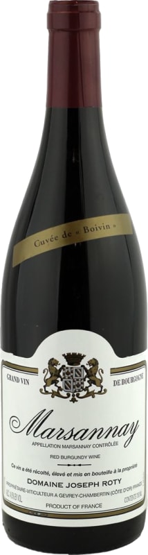 Domaine Joseph Roty Marsannay Boivin 2022 Front Bottle Shot