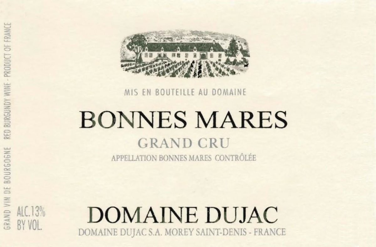Domaine Dujac Bonnes Mares Grand Cru (1.5 Liter Magnum) 2020 Front Label