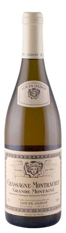 Louis Jadot Chassagne-Montrachet Grande Montagne Premier Cru 2018 Front Bottle Shot