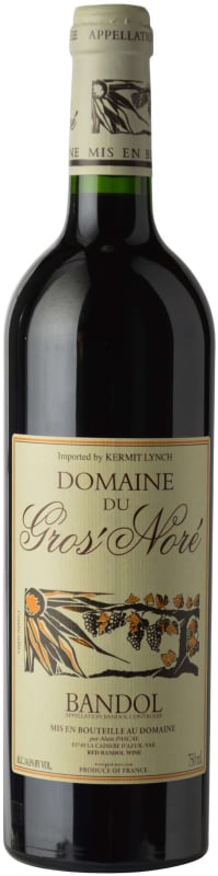 Domaine du Gros Nore Bandol Rouge 2018 Front Bottle Shot