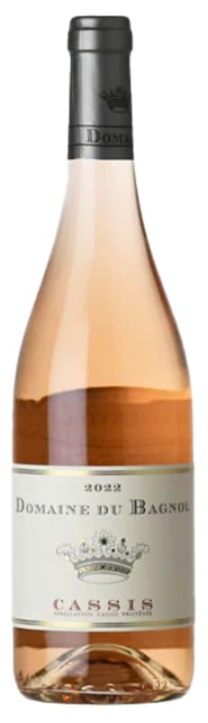 Domaine du Bagnol Cassis Rose 2022 Front Bottle Shot