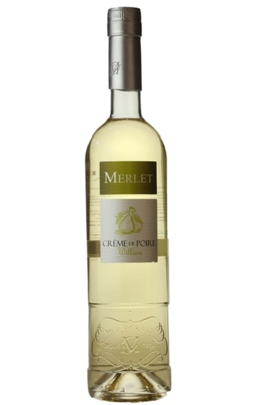 Merlet William Creme de Poire Liqueur (375ML half-bottle) Front Bottle Shot