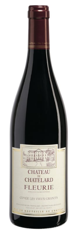Chateau du Chatelard Fleurie Cuvée Les Vieux Granits 2020 Front Bottle Shot