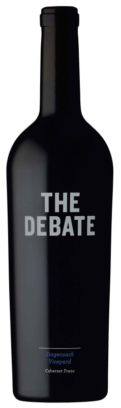 The Debate Stagecoach Vineyard Cabernet Franc 2018 Front Bottle Shot