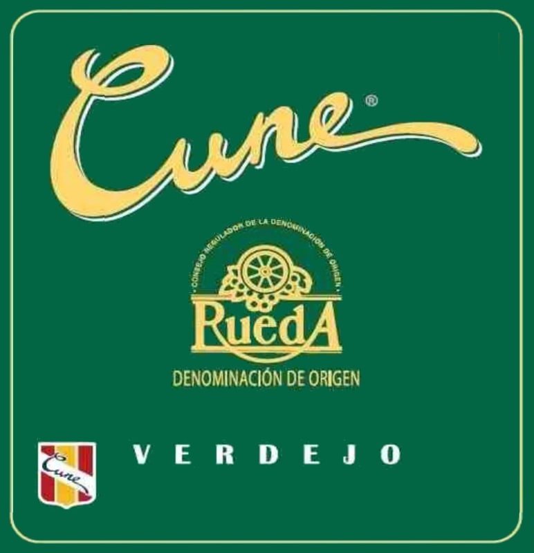CVNE Cune Verdejo 2014 Front Label