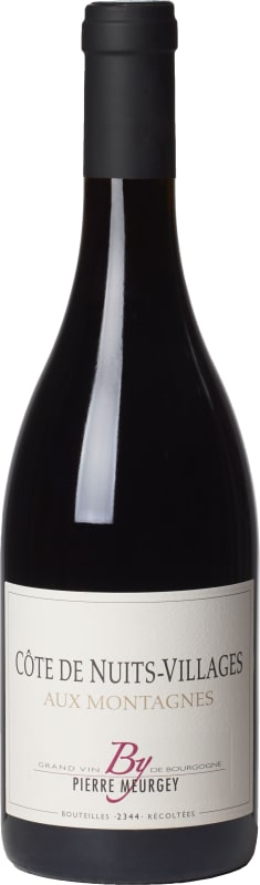 Pierre Meurgey Cote de Nuits-Villages Aux Montagnes 2022 Front Bottle Shot