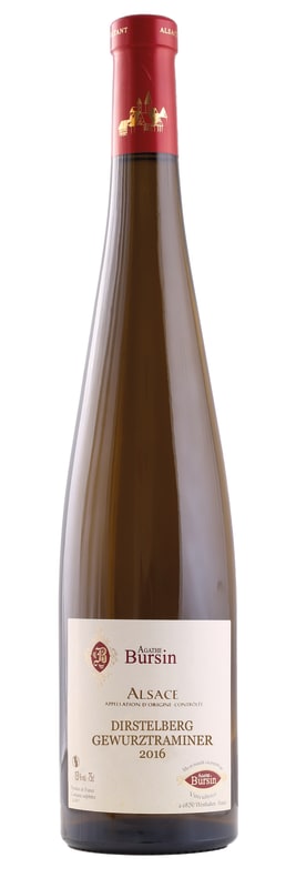 Agathe Bursin Gewurztraminer Dirtstelberg 2016 Front Bottle Shot