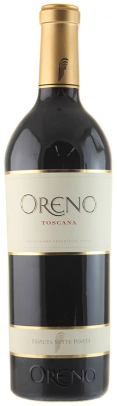 Tenuta Sette Ponti Oreno 2017 Front Bottle Shot