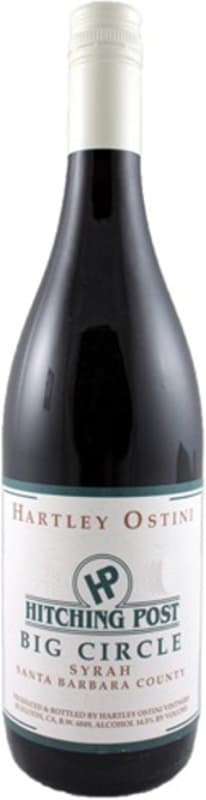 Hitching Post Big Circle Syrah 2014 Front Bottle Shot